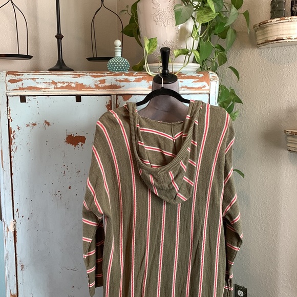 Vintage Hooded Hippie Sweater - Picture 5 of 6